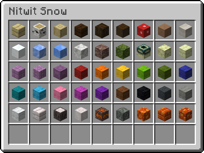 Snow trade