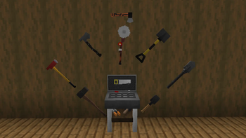 Inventor Table and some Tools... Or weapons...