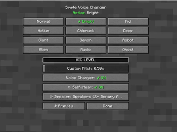 Clean Menu