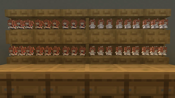 Machan Dolls on shelves