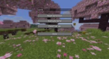 Advanced Menu Options