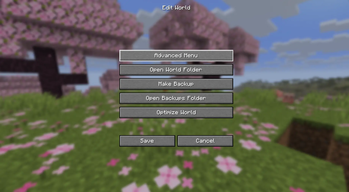 Advanced Menu Button