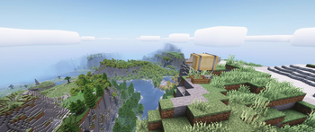 Build airships to reach mountains!