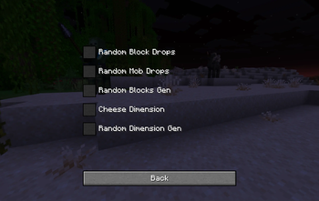 Settings Screen