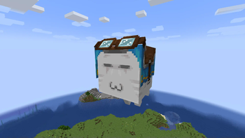 Happy Ghast with Harness