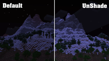 UnShade Comparison One