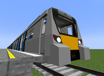 Class 700 in test map