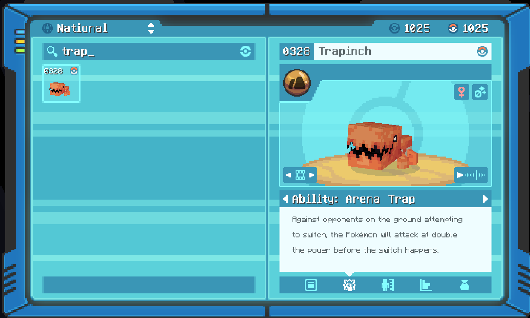 Example in Pokedex 2
