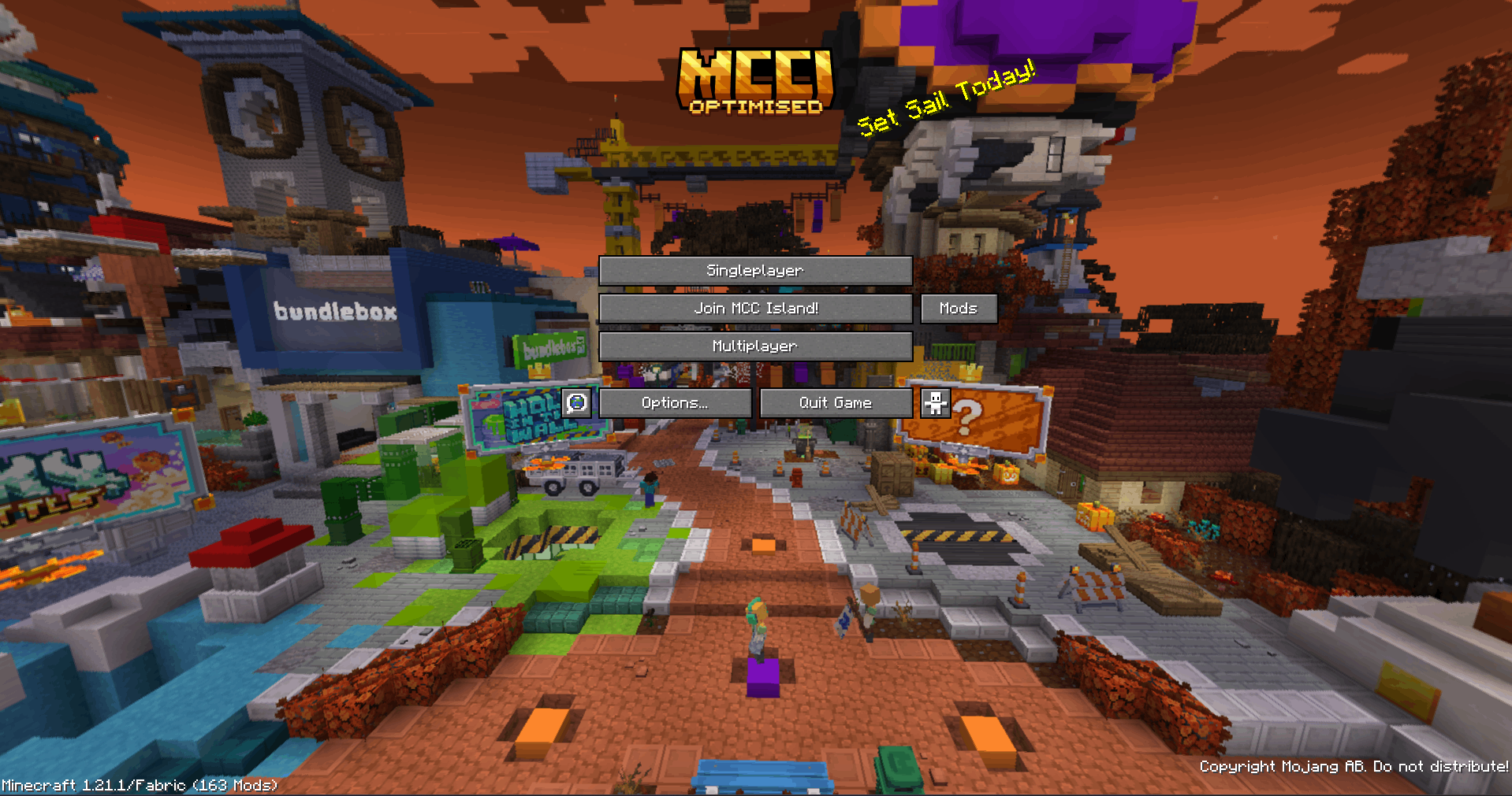 MCCI Optimised Title Screen