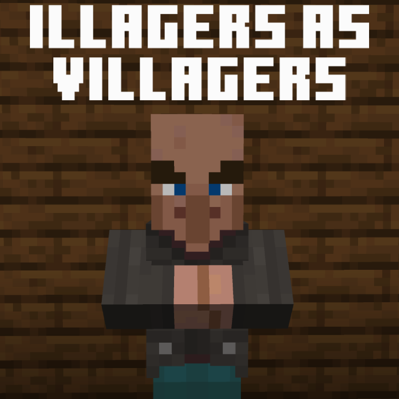 Illagers as villagers