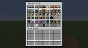 Browse every item in the game while making kit