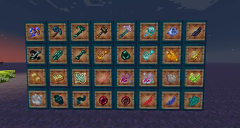 Items from the mod