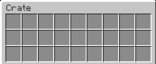 Crate Container Size