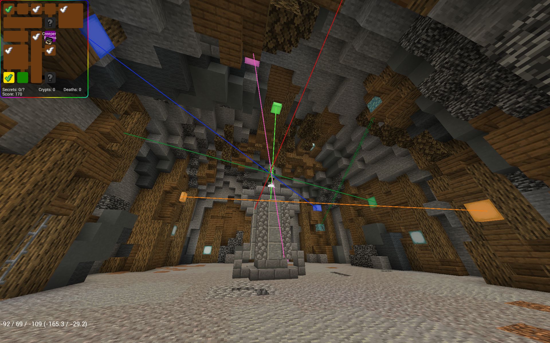 Creeper Beams Solver