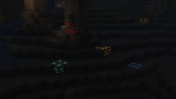 glowing ores