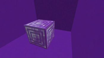 Void Crystal Block Closeup