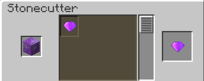 Crafting Recipe Refined Void Matter Crystal