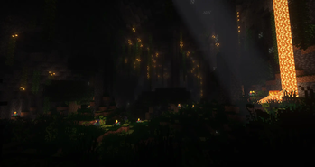 The Timeless Grotto, a new cave biome featuring all the ancient plants the Sniffer can dig up