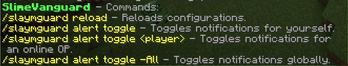 Commands