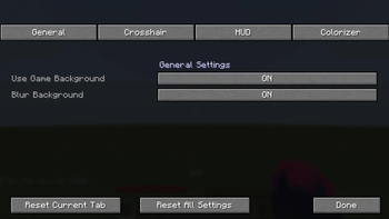 Settings (R)