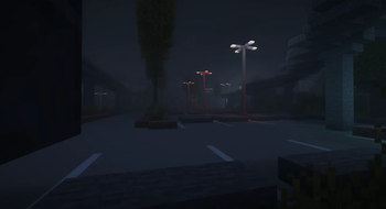 Creepy parking lot