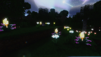 Glowing Flowers