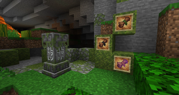 new moss waystone and scroll texture