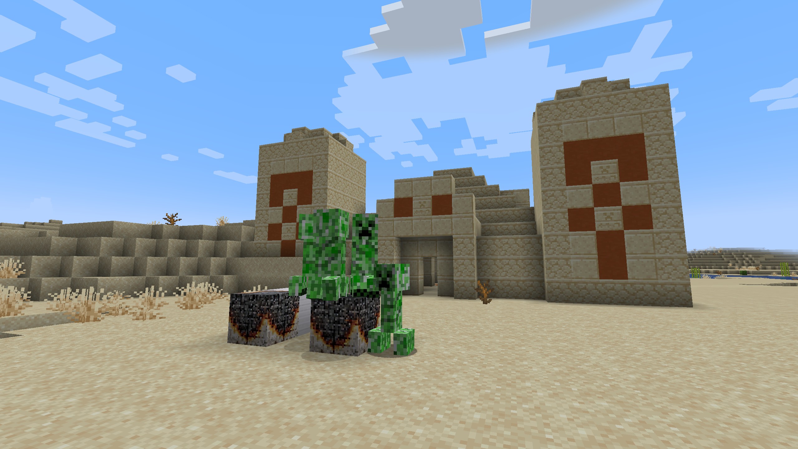 Creepers on Paper Blocks