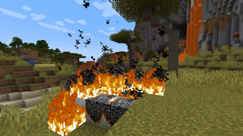 Transformation: Burning Paper Block