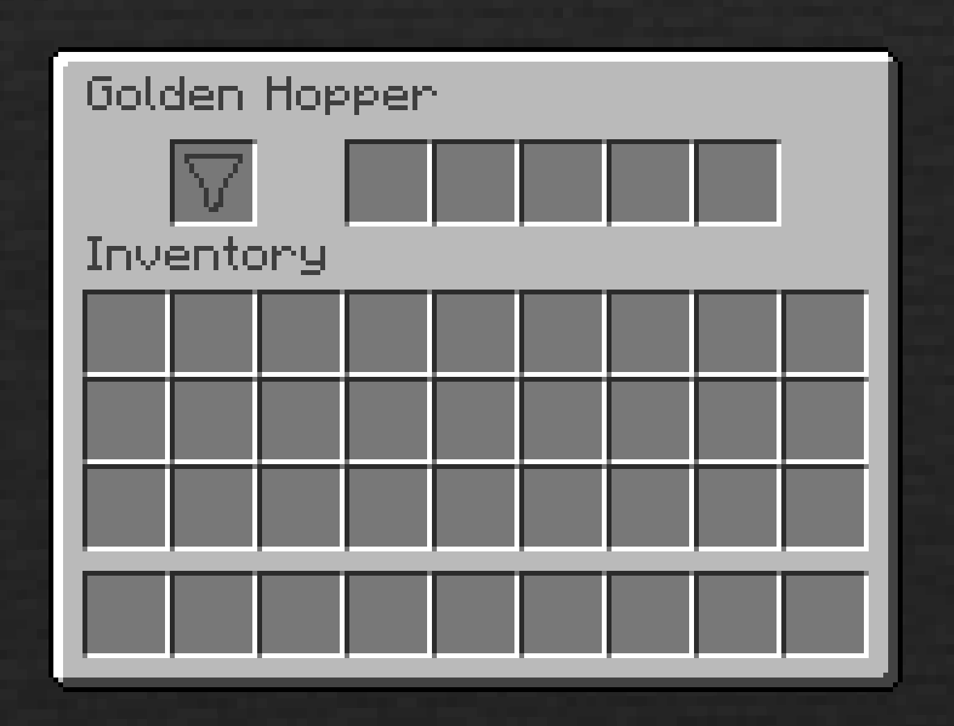 Golden Hopper Screen