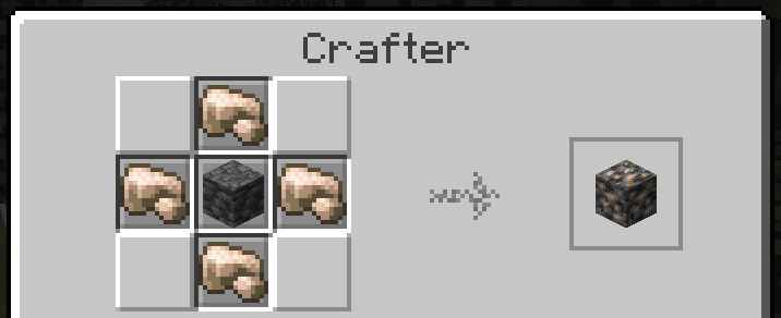 Deepslate Iron Ore Stone Crafter