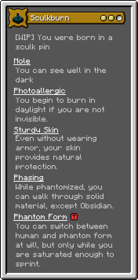 Sculk Burn