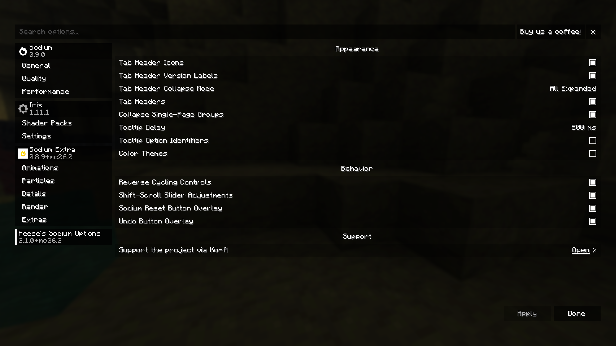 Disabled Color Themes