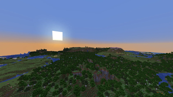 A mountain, far, far away.
