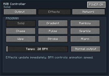 Controller UI