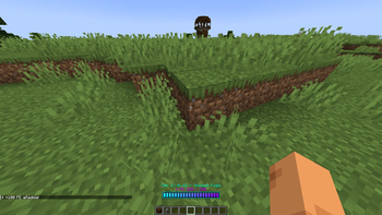 Screenshot of the energy Hud view