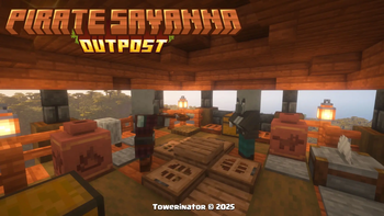 Pirate Savanna Outpost Interior