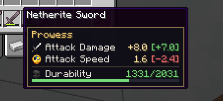 Weapon preview