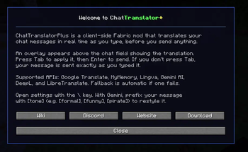 Welcome Page