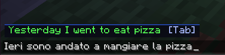 Real Time chat translation