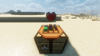 Immersive crafting table?