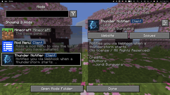 In-game preview