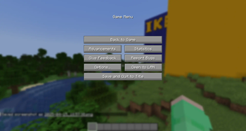 Pause Menu
