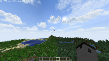 Better Sky!/ 32 Chunks rendering