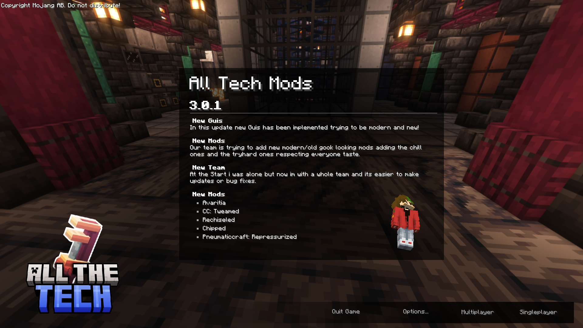 Screenshot modpacku ATM : All Tech Mods (1/1)