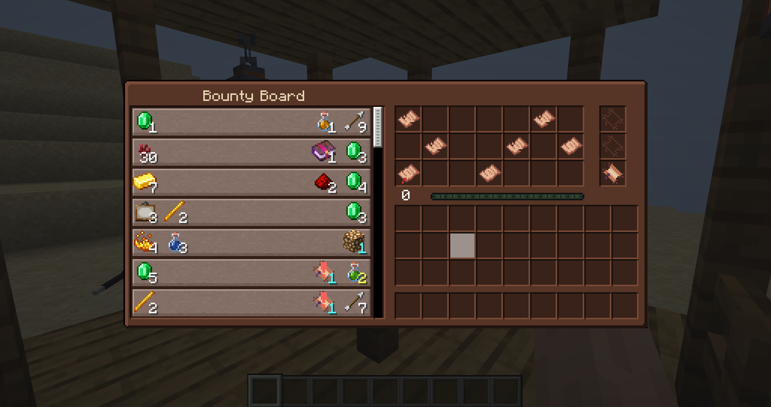 Bounty Board GUI