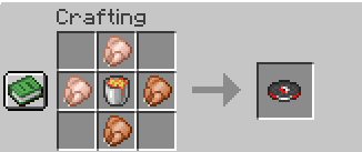 Crafting recipe for Lava Chicken