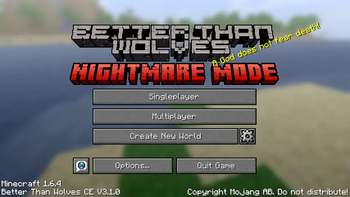 Main Menu