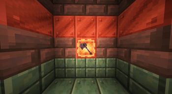 3D Mace placed on FRAME