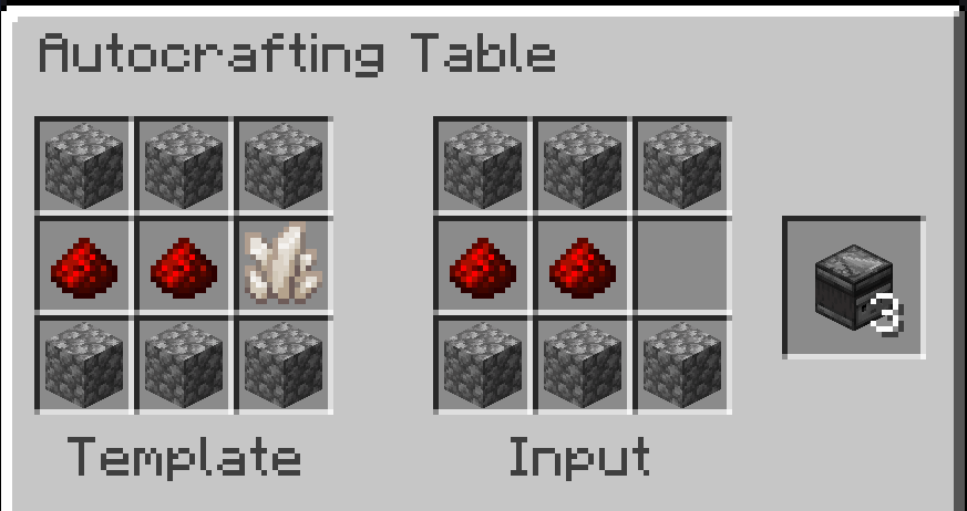 Autocrafting Table - Gallery